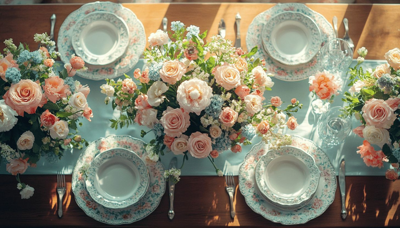 Dekorationsanleitungen für eine elegante Muttertagstafel