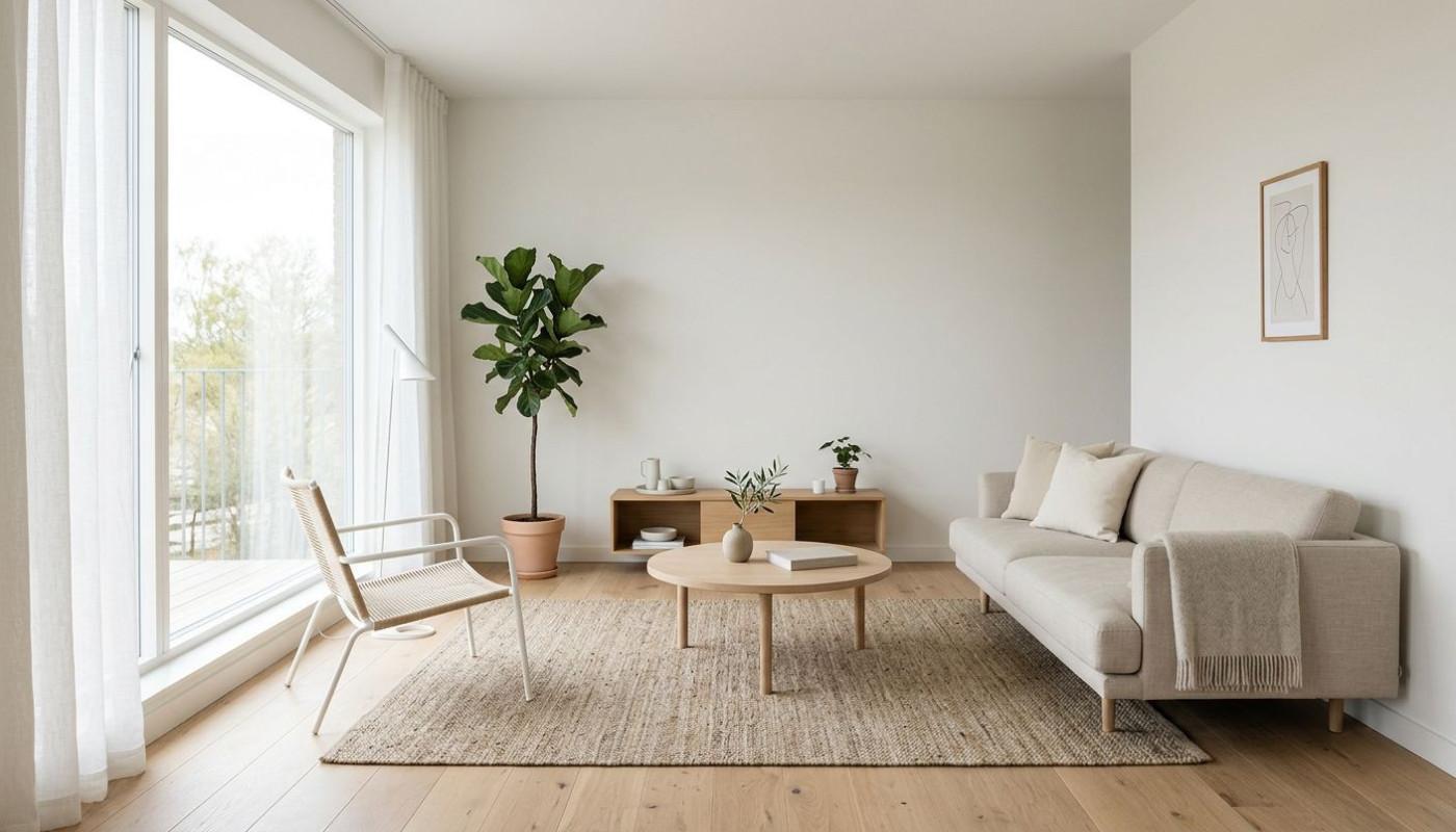 Minimalistische Dekoration: Tipps zum Vereinfachen Ihrer Inneneinrichtung